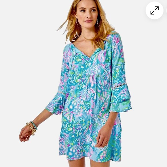Lilly Pulitzer Azita Tunic Dress - Picture 1 of 13